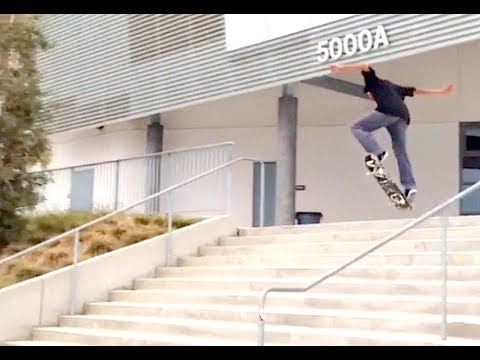 INSTABLAST Ep 4 - Nollie Big Heel Back Tailslide!?! Kickflip Front Feeble, Tre Flips Galore, Skim?