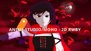RWBY 2D Animation Creation and Test (Anime Studio Pro/Moho)