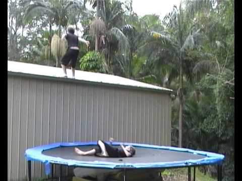 The Best Trampoline Wrestling Of All Time 4
