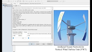 Artificial Neural Network | Model Creation | for Vertical Axis Wind Turbine | Matlab | Simulink