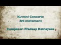 Pradeep Ratnayake's Kuweni Concerto for Sitar,Cello & Orchestra: 3rd Movement
