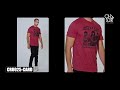 Motley Crue North American Tour 1984 Men's Red Vintage Fashion Concert T-shirt by Chaser