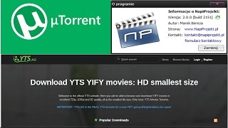 Krok po kroku jak ściągnąć filmy w HD, FullHD ( + napisy ) przez u Torrent ZA DARMO