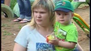 Видео Открытие детской площадки на Северной набережной(ГТРК Вятка) от ГТРК "Вятка", Северная набережная, Киров, Россия