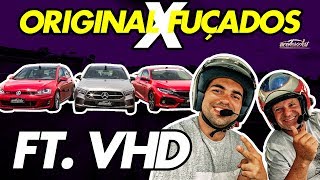 Golf GTI de 350 cv encara Mercedes A250 e Civic Si do Cassio na Volta Rápida #167 FT. Canal VHD