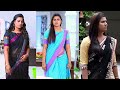 Nandhini myna tamil tv serial actress see through sari pics