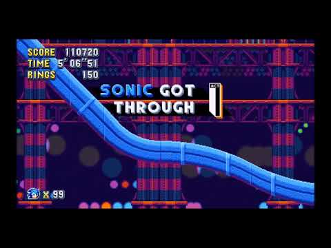 Sonic Mania - Studiopolis Act Transition Glitch (Stream Highlight #1)