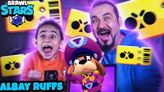 İLK DEFA KUTUDA 7 YAZDI! BRAWL PASS ALDIK ALBAY RUFFS GELDİ! | BRAWL STARS OYNUY