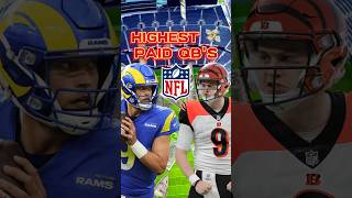 The Highest Paid Qbs In The Nfl
