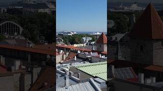 Tallinn , Estonia 4K Stunning Drone Shorts Over The Baltic Gem