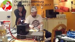 OhraRadio 2017 osa 15: 30/12/17 10:00 Luxemburg - 160m yhteyksiä/yö/aamulla aseman purku