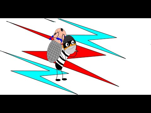 Thief stole a little boy /pencilmation animation/cartoon movie