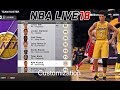 NBA LIVE 18: BIG News | Game Data, Rosters Update and Suprise Customization