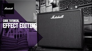 CODE Tutorials | Effect Editing | Marshall