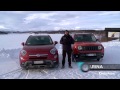 Fiat 500X e Jeep Renegade 4x4 | La prova sui ghiacci svedesi!