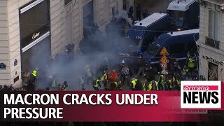 Macron to address nation after fourth weekend of violent "yellow vest" movement