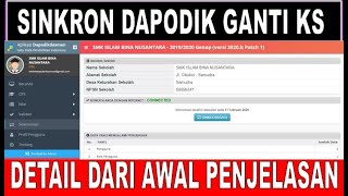 Solusi Sinkron Dapodik Terbaru Karena Ganti Kepala Sekolah Ks Tidak Ada