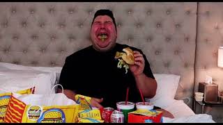 Nikocado Avocado Crying While Eating Burger