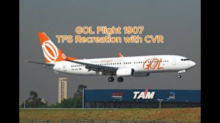 Linhas Aereas Flight 1907N600Xl Tfs Recreation