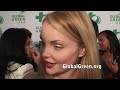Izabella Miko Interviewed By Ken Spector at 8th Annual Global Green Pre-Oscar Party