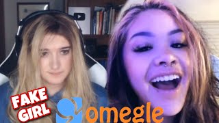 Fake Egirl trolls THIRSTY people on Omegle (Voice Trolling)