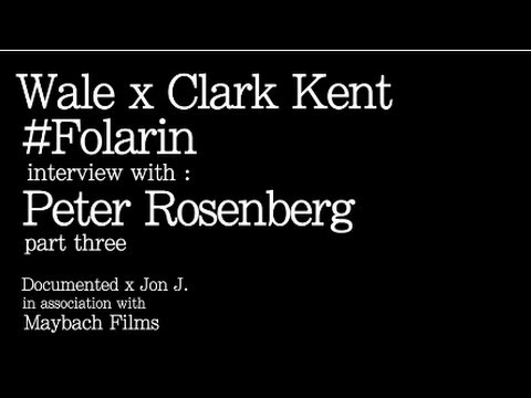 Wale & Dj Clark Kent Folarin Mixtape Interview With Peter Rosenberg! (Part 3) 