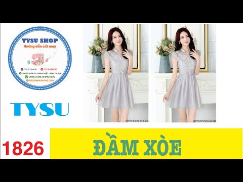 Thanh Lịch Cùng Đầm Xòe 1826