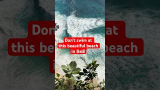 A Beautiful But Dangerous Beach In Bali Kelingking Beach On Nusa Penada Island