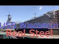 USS Wisconsin- Real Steel Tour
