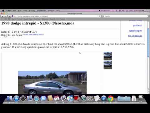 Craigslist Joplin Missouri Used Cars and Trucks - For Sale ...