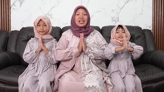 Keysha Dan Ibu Mengucapkan Selamat Hari Raya Idul Fitri