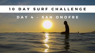 What Surfing in California is Really Like - Day 4 Surfing San Onofre with Sharks