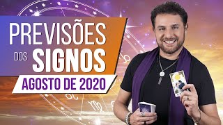 HORÓSCOPO E TAROT RESPONDE AGOSTO 2020 - PREVISÕES DOS SIGNOS