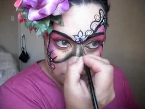Crown Makeup Brushes on Wintergreen Fairy Face Painting Tutorial   Curlie S Face Art