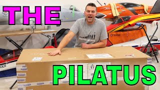Unboxing the LARGE PC-21 Aircraft - Skymaster PC21 Jetcat Turbo Prop