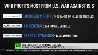 Military Contractors making a killing off US-ISIS battle
