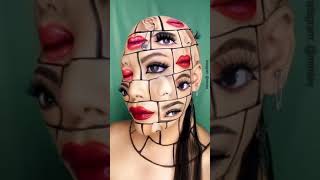 This makeup is mind-blowing! 🤯 By: Mimi Choi IG: @mimles FB: Mimi Choi Makeup Ar