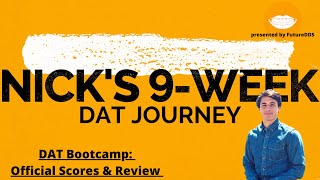 Nick's DAT Journey Ep. 11: Nick's Official DAT Scores!! (Multiple 30s) MUST SEE!! || FutureDDS