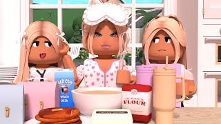 Family First Day Of School Morning Routine Rude Principal... Voiced Roblox Bloxburg Roleplay