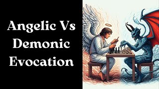 Angelic Evocation Vs Demonic Evocation Mechanical Magick