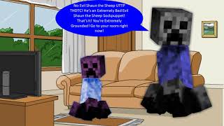 Darker Evil Tank Creeper Says Yes Evil Shaun The Sheep Uttp Thdtc Grounded