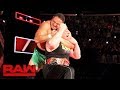 Samoa Joe traps Brock Lesnar in the Coquina Clutch: Raw, June 26, 2017