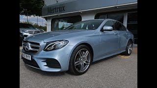 2017 Mercedes-Benz E-Cl E350D Amg Line Wa67Ryy Walkaround Video