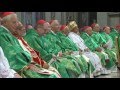 Ferenc pápa homíliája a XIV. szinódust lezáró szentmisén (2015.10.25.)