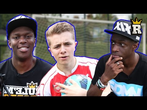 KSI TBJZL & ChrisMD - DOUBLE KEEPER CHALLENGE | Rule'm Sports