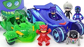 Pj Masks Glow & Go Cat-Car And Gekko-Mobile Go Dudupoptoy