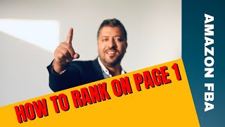How to rank on page 1 on Amazon FBA and get reviews! Key Launch Strategies.