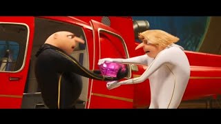 Deable Me 3 Gru And Dru Fighting Over The Diamond - Scene