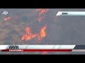 Raw Video: Wildfires Scorch Central California