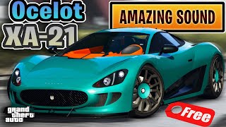 Ocelot Xa-21 Review & Best Customization Free New Podium Car - How To Win- Gta 5 Online Jaguar C-X75
